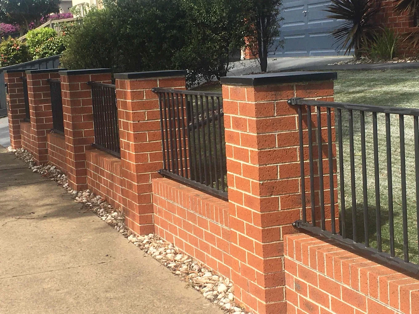 Brick fences & piers